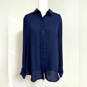 Banana Republic Blue women Shirt Size M Elegant shirt